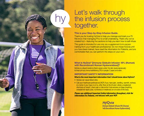 Get the Step-by-Step Infusion Guide.